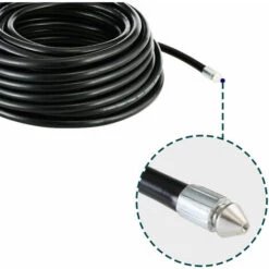 Gizcam Tuyau De Nettoyage De Tuyaux Avec 5 Adaptateurs, 15 M, 160 Bar, 60 °C, Kit De Nettoyage De Tuyaux Convient Pour Kärcher, Lavor, Interpump, Bosch 10 Gizcam Tuyau De Nettoyage De Tuyaux Avec 5 Adaptateurs, 15 M, 160 Bar, 60 °C, Kit De Nettoyage De Tuyaux Convient Pour Kärcher, Lavor, Interpump, Bosch -Nettoyeur Haute Pression Soldes 55298981 4