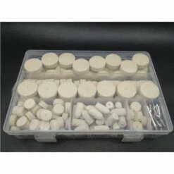 LUCKY-88 Accessoire Pour Une Meuleuse Meule à Laine Tête De Meulage De Laine Boîte De Polissage Et De Meulage Accessoires De Meulage électrique(Ensemble De Polissage De Laine 200 Pièces) -Nettoyeur Haute Pression Soldes 56331717 3