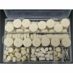 LUCKY-88 Accessoire Pour Une Meuleuse Meule à Laine Tête De Meulage De Laine Boîte De Polissage Et De Meulage Accessoires De Meulage électrique(Ensemble De Polissage De Laine 200 Pièces) -Nettoyeur Haute Pression Soldes 56331717 4