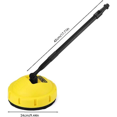 BARES Brosse Rotative Pour Karcher K, Nettoyeur De Surfaces Rotatives Nettoyeur De Terrasse à Paroi Supérieure Pour Nettoyeurs Haute Pression électriques Karcher K 4 BARES Brosse Rotative Pour Karcher K, Nettoyeur De Surfaces Rotatives Nettoyeur De Terrasse à Paroi Supérieure Pour Nettoyeurs Haute Pression électriques Karcher K – Image 2