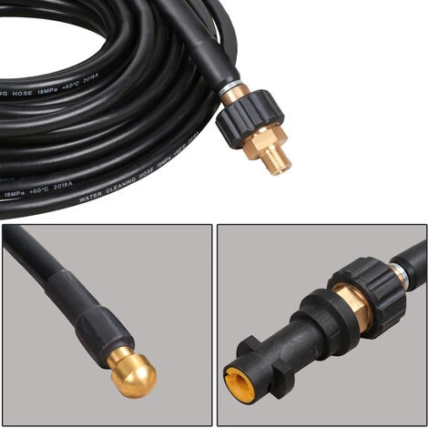 Randaco Tuyau De Nettoyage De Drains M22 Nettoyeur De Drains Kärcher 180 Bar Lavor Drain 4 Randaco Tuyau De Nettoyage De Drains M22 Nettoyeur De Drains Kärcher 180 Bar Lavor Drain – Image 2