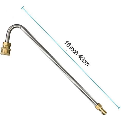 ZHUOXUAN Pistolet Inclinable, Pistolet De Lavage De Châssis Compatible Avec Nettoyeur Haute Pression Karcher K2 K3 K4 K5 K6 K7, Kit De Nettoyage De Gouttière 7 ZHUOXUAN Pistolet Inclinable, Pistolet De Lavage De Châssis Compatible Avec Nettoyeur Haute Pression Karcher K2 K3 K4 K5 K6 K7, Kit De Nettoyage De Gouttière – Image 5