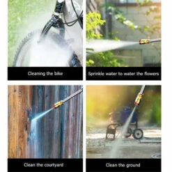 ASUPERMALL Nettoyeur Haute Pression Sans Fil, Nettoyeur Haute Pression Portable 50PSI Avec Batterie Et Chargeur 24V 1500mAh Batterie Rechargeable Nettoyeur Haute Pression électrique Pour Laver Les Voitures, Arroser Les Fleurs, Nettoyer Les Sols -Nettoyeur Haute Pression Soldes 57126631 3