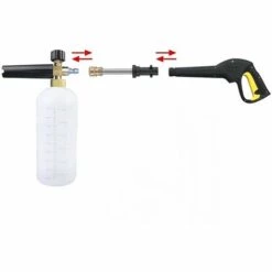 QERSTA Adaptateur De Pistolet Pour Laveuse à Pression, Coupleurs De Buse De Pulvérisation Pour Laveuse à Pression, Prise Femelle Rapide 1/4 '' Et Remplacement Pour Prise Karcher K2, K3, K4, K5, K6, K7 10 QERSTA Adaptateur De Pistolet Pour Laveuse à Pression, Coupleurs De Buse De Pulvérisation Pour Laveuse à Pression, Prise Femelle Rapide 1/4 '' Et Remplacement Pour Prise Karcher K2, K3, K4, K5, K6, K7 -Nettoyeur Haute Pression Soldes 57297103 4