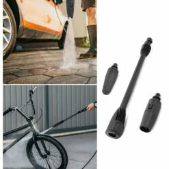 QERSTA Pistolet Jet Lance Turbo Buse De Nettoyage, Buse Réglable Pour Nettoyeur Haute Pression, Accessoires Pour Nettoyage Haute Pression -Nettoyeur Haute Pression Soldes 57297566 5