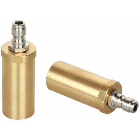 QERSTA Buse Turbo Nettoyeur Haute Pression,3600 PSI Buse Turbo Pour Nettoyeur Haute Pression Rotative Buse Rotative Haute Pression En Cuivre Pur Pour Le Nettoyage Du Jardin,Ouverture 1.2 6 QERSTA Buse Turbo Nettoyeur Haute Pression,3600 PSI Buse Turbo Pour Nettoyeur Haute Pression Rotative Buse Rotative Haute Pression En Cuivre Pur Pour Le Nettoyage Du Jardin,Ouverture 1.2 – Image 4