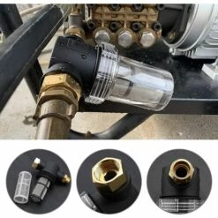 FLYME Filtre à Eau Intégré De Cuvette Claire D'écran 40 Mailles Pour Nettoyeur Haute Pression Jardin Maison -Nettoyeur Haute Pression Soldes 57481473 3