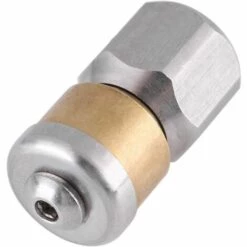 BARES Buse De Nettoyage Rotative 1/4BSP Pression D'égout Drain De Tuyau De Nettoyage Buse En Acier Inoxydable -Nettoyeur Haute Pression Soldes 57596526 5