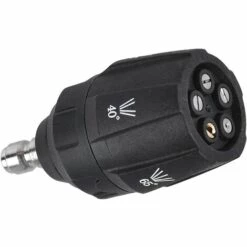 BARES Buse 5 En 1 Nettoyeur Haute Pression 1/4 Pouce Buse De Laveuse à Connexion Rapide Pour Nettoyeurs Haute Pression à Eau Froide