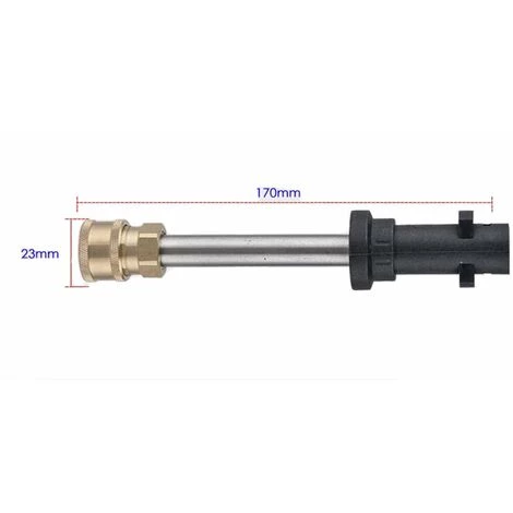 MONLY Adaptateur De Pistolet Pour Laveuse à Pression, Coupleurs De Buse De Pulvérisation Pour Laveuse à Pression, Prise Femelle Rapide 1/4 '' Et Remplacement Pour Prise Karcher K2, K3, K4, K5, K6, K7 4 MONLY Adaptateur De Pistolet Pour Laveuse à Pression, Coupleurs De Buse De Pulvérisation Pour Laveuse à Pression, Prise Femelle Rapide 1/4 '' Et Remplacement Pour Prise Karcher K2, K3, K4, K5, K6, K7 – Image 2