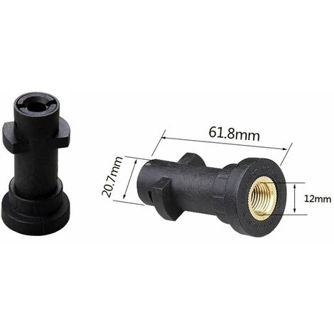 MONLY Adaptateur De Pistolet Pour Laveuse à Pression, Coupleurs De Buse De Pulvérisation Pour Laveuse à Pression, Prise Femelle Rapide 1/4 '' Et Remplacement Pour Prise Karcher K2, K3, K4, K5, K6, K7 5 MONLY Adaptateur De Pistolet Pour Laveuse à Pression, Coupleurs De Buse De Pulvérisation Pour Laveuse à Pression, Prise Femelle Rapide 1/4 '' Et Remplacement Pour Prise Karcher K2, K3, K4, K5, K6, K7 – Image 3