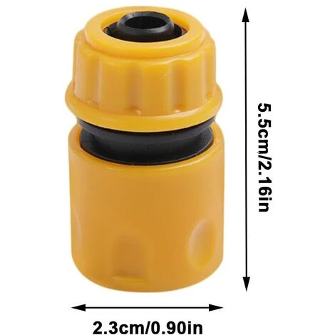 MONLY 10 Pcs Connecteur De Tuyau, Connecteur De Tuyau D'arrosage, Connecteurs Rapides Pour Tuyau, Raccord Rapide Pour Tuyau D'arrosage, Pour Raccords De Tuyauterie Et Outils De Jardin 4 MONLY 10 Pcs Connecteur De Tuyau, Connecteur De Tuyau D'arrosage, Connecteurs Rapides Pour Tuyau, Raccord Rapide Pour Tuyau D'arrosage, Pour Raccords De Tuyauterie Et Outils De Jardin – Image 2