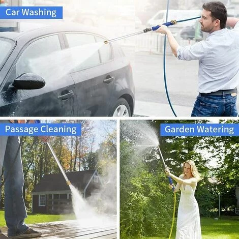 Power Washer ,Buse à Eau Haute Pression ,Lance De Pulvérisation Pour Tuyau D'arrosage , Aucune Fuite Eau Lavage Pompe Pression Pistolet ,Outil Nettoyage D'Arroseur Buse Pulvérisation,vert Accessoire Pour Nettoyeur Haute Pression LITZEE 4 Power Washer ,Buse à Eau Haute Pression ,Lance De Pulvérisation Pour Tuyau D'arrosage , Aucune Fuite Eau Lavage Pompe Pression Pistolet ,Outil Nettoyage D'Arroseur Buse Pulvérisation,vert Accessoire Pour Nettoyeur Haute Pression LITZEE – Image 2