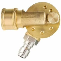 Kueatily Accessoire De Nettoyeur De Drain, Raccord Pivot Pour Buse De Nettoyage Haute Pression, Rotation De 240 Degrés, Connexion Rapide De 1/4 De Pouce, 4500 Psi