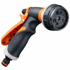 TANCYCO Buse De Tuyau D'arrosage 8 Modèles De Pulvérisation Pour Lave-auto à Haute Pression Jet/ventilateur/rinçage/brouillard Pulvérisateur à Main Pour Lavage De Vélo Clôture De Sol Nettoyage De Terrasse Fleurs Arrosage Douche Pour Animaux De Compagnie Irrigatio