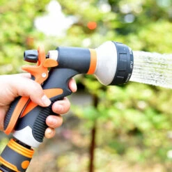 TANCYCO Buse De Tuyau D'arrosage 8 Modèles De Pulvérisation Pour Lave-auto à Haute Pression Jet/ventilateur/rinçage/brouillard Pulvérisateur à Main Pour Lavage De Vélo Clôture De Sol Nettoyage De Terrasse Fleurs Arrosage Douche Pour Animaux De Compagnie Irrigatio -Nettoyeur Haute Pression Soldes 58259002 3