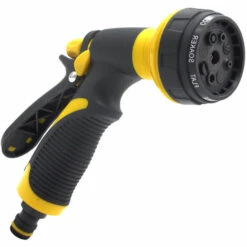 TANCYCO Buse De Tuyau D'arrosage 8 Modèles De Pulvérisation Pour Lave-auto à Haute Pression Jet/ventilateur/rinçage/brouillard Pulvérisateur à Main Pour Lavage De Vélo Clôture De Sol Nettoyage De Terrasse Fleurs Arrosage Douche Pour Animaux De Compagnie Irrigatio