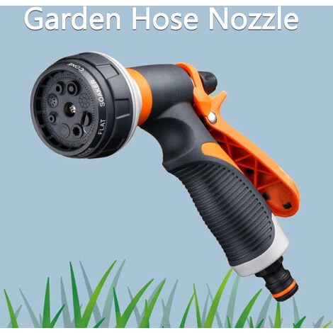 TANCYCO Buse De Tuyau D'arrosage 8 Modèles De Pulvérisation Pour Lave-auto à Haute Pression Jet/ventilateur/rinçage/brouillard Pulvérisateur à Main Pour Lavage De Vélo Clôture De Sol Nettoyage De Terrasse Fleurs Arrosage Douche Pour Animaux De Compagnie Irrigatio 7 TANCYCO Buse De Tuyau D'arrosage 8 Modèles De Pulvérisation Pour Lave-auto à Haute Pression Jet/ventilateur/rinçage/brouillard Pulvérisateur à Main Pour Lavage De Vélo Clôture De Sol Nettoyage De Terrasse Fleurs Arrosage Douche Pour Animaux De Compagnie Irrigatio – Image 5