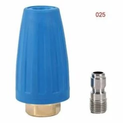 BARES Buse À Turbine Rotative Pivotante À Haute Pression 3000PSI Accessoires Pour Pistolet De Nettoyage Haute Pression 1/4inch GPM 2.5-4.0 (Taille : 2.5) 11 BARES Buse À Turbine Rotative Pivotante À Haute Pression 3000PSI Accessoires Pour Pistolet De Nettoyage Haute Pression 1/4inch GPM 2.5-4.0 (Taille : 2.5) -Nettoyeur Haute Pression Soldes 58302392 5