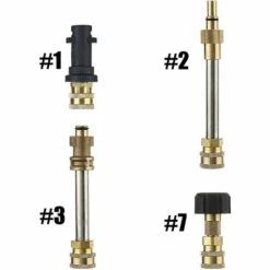 Ensoleillé Adaptateur De Machine à Laver Hybride Jusqu’à 1/4 « Raccord De Connexion Rapide Uniquement Compatible Avec Karcher K5 K6 K7 7 Ensoleillé Adaptateur De Machine à Laver Hybride Jusqu’à 1/4 « Raccord De Connexion Rapide Uniquement Compatible Avec Karcher K5 K6 K7 -Nettoyeur Haute Pression Soldes 58370927 3
