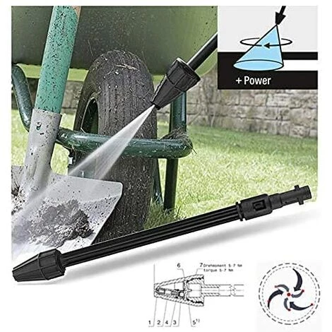 ENLENK Accessoires De Nettoyeur Haute Pression Pour Karcher K2 K3 K4 K5 K6 K7 Lance De Lavage à Jet De Voiture Turbo Dirt Extension Buse De Pulvérisa 7 ENLENK Accessoires De Nettoyeur Haute Pression Pour Karcher K2 K3 K4 K5 K6 K7 Lance De Lavage à Jet De Voiture Turbo Dirt Extension Buse De Pulvérisa – Image 5