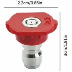 Fei Yu Buse De Ventilateur Haute Pression Buse En Acier Inoxydable Quick Plug Water Head Multifunct -Nettoyeur Haute Pression Soldes 59332982 3