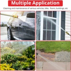 PROSTER Nettoyeur Haute Pression Sans Fil Portable Pistolet Pulvérisateur D'eau Mobile 20v Appareil De Nettoyage -Nettoyeur Haute Pression Soldes 59411206 3