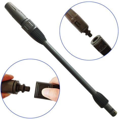 FR-LIFE BR-Vie Pistolet De Rechange Et Lance De Pulvérisation Pour Karcher K2 K3 K4 K5 K6 K7 Nettoyeur Haute Pression, Quick Connect Jet D'eau Pistolet Pulvérisateur Pour Kärcher K2 ~ K7 Série 5 FR-LIFE BR-Vie Pistolet De Rechange Et Lance De Pulvérisation Pour Karcher K2 K3 K4 K5 K6 K7 Nettoyeur Haute Pression, Quick Connect Jet D'eau Pistolet Pulvérisateur Pour Kärcher K2 ~ K7 Série – Image 3