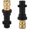 LITZEE 2PCS Adaptateur Pour Pistolet De Lavage Sous Pression, Pour Raccord Rapide 1/4'' Compatible Avec Les Nettoyeurs Haute Pression Karcher/Kärcher K Series K2, K3, K4, K5, K6, K7 -Nettoyeur Haute Pression Soldes 59692239 1