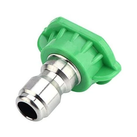 LangRay Embouts De Buse De Rondelle De Pression De 5Pcs, Plusieurs Degrés En Laiton/Acier Inoxydable, Se Relient Rapidement Aux Pièces De Rondelle De Haute Pression 6 LangRay Embouts De Buse De Rondelle De Pression De 5Pcs, Plusieurs Degrés En Laiton/Acier Inoxydable, Se Relient Rapidement Aux Pièces De Rondelle De Haute Pression – Image 4