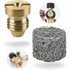 GALOZZOIT 2 Ensembles Buse De Canon à Mousse Et Machine à Mousse Pour Canon à Mousse Neige Universel Les Embouts à Buse à Orifice Laveuse Haute Pression Embout De Buse 1.1 Mm Thread Et Filtre 4000 PSI -Nettoyeur Haute Pression Soldes 60000557 3