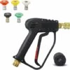 READCLY Pistolet De Lavage Haute Pression, 4000 PSI, Interface M22 (14 Mm) Et Interface Rapide Karcher Avec 5 Embouts De Buse D'eau Pour Nettoyage De Voiture 2 READCLY Pistolet De Lavage Haute Pression, 4000 PSI, Interface M22 (14 Mm) Et Interface Rapide Karcher Avec 5 Embouts De Buse D'eau Pour Nettoyage De Voiture -Nettoyeur Haute Pression Soldes 60216490 1