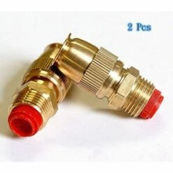 PERLE RARE 2 Pièces En Laiton Arroseur De Jardin 1/2 Pouce (DN15) Buse D'atomisation De Pulvérisation Raccords De Tuyau D'eau Pour L'agriculture Horticole -Nettoyeur Haute Pression Soldes 60257155 4