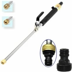 DKSFJKL Pistolet D'arrosage De Jardin,Pulvérisateur De Pistolet à Eau Haute Pression,Douchette De Jardin Pour Arroser Les Plantes Ou Les Pelouses, Nettoyer Les Animaux Domestiques, Nettoyer Les Fenêtres -Nettoyeur Haute Pression Soldes 60399367 3