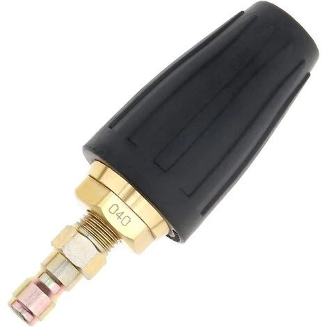 AOUGO 3000 PSI - Buse Rotative Turbo Pour Nettoyeur Haute Pression - Connexion Rapide - 040 3 AOUGO 3000 PSI - Buse Rotative Turbo Pour Nettoyeur Haute Pression - Connexion Rapide - 040