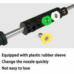 DONTODENT Pistolet De Pulvérisation Réglable Avec 5 Buses De Pulvérisation Et Adaptateur De Filetage Mâle Pour Machine à Laver Haute Pression For Karcher K2-K7 -Nettoyeur Haute Pression Soldes 60964056 5