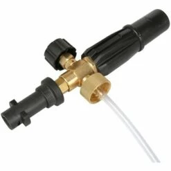 DONTODENT Canon à Mousse De Neige Pour Kärcher, 1L Lance à Mousse Avec Buse Réglable Pour Nettoyeur Haute Pression Karcher K2 K3 K4 K5 K6 K7, Accessoire De Pistolet De Haute Pression Pour Lavage De Voiture -Nettoyeur Haute Pression Soldes 61076461 5