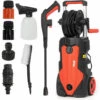 JMAX Nettoyeur Haute Pression 165 Bars 2100W Kit Complet D'accessoires