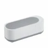 SUPERSELLER Nettoyeur à Ultrasons Haute Fréquence Ménage Mini Portable Machine De Nettoyage à Vibrations Ultrasoniques Pour Bijoux Lunettes Brosse à Dents Brosse Cosmétique - Blanc - Blanc