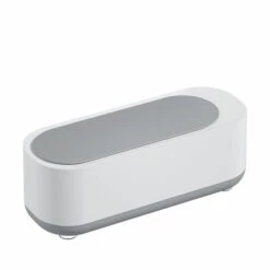 SUPERSELLER Nettoyeur à Ultrasons Haute Fréquence Ménage Mini Portable Machine De Nettoyage à Vibrations Ultrasoniques Pour Bijoux Lunettes Brosse à Dents Brosse Cosmétique - Blanc - Blanc