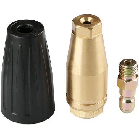 BENOBBY KIDS Buse Rotative Haute Pression 3000 PSI Buse De Pulvérisation Turbo Pour Nettoyeur Hute Pression Avec Raccord Rapide 1/4", 031(bleu) 4 BENOBBY KIDS Buse Rotative Haute Pression 3000 PSI Buse De Pulvérisation Turbo Pour Nettoyeur Hute Pression Avec Raccord Rapide 1/4", 031(bleu) – Image 2