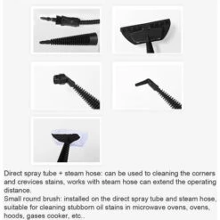 SUPERSELLER Nettoyeur à Vapeur à Haute Température Domestique 1000W Machine De Nettoyage Pour Climatiseur Voiture Cuisine Carrelage Sols - Multicolore - Multicolore -Nettoyeur Haute Pression Soldes 63065672 4