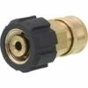 DENUOTOP Douille à Connexion Rapide Pour Pistolet De Nettoyage Haute Pression Et Tuyau, 3/8" Vers M22 14 Mm, Pivot Métrique, 5000 PSI 2 DENUOTOP Douille à Connexion Rapide Pour Pistolet De Nettoyage Haute Pression Et Tuyau, 3/8" Vers M22 14 Mm, Pivot Métrique, 5000 PSI -Nettoyeur Haute Pression Soldes 63464333 1
