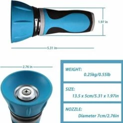 SINCèREETALI Accessoire Pour Nettoyeur Haute Pression Petit Arroseur De Pistolet à Eau Domestique Portable (bleu UE) -Nettoyeur Haute Pression Soldes 63507327 5