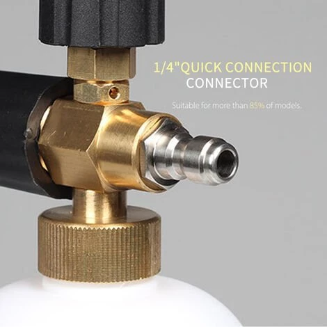 LIFCAUSAL Nettoyeur Haute Pression, Buse Réglable De Lavage De Voiture à Jet 1/4 '', Pulvérisateur De Bouteilles 1L Buse De Pompe Manuelle Pompe à Air Haute Pression Pour Extérieur Intérieur 4 LIFCAUSAL Nettoyeur Haute Pression, Buse Réglable De Lavage De Voiture à Jet 1/4 '', Pulvérisateur De Bouteilles 1L Buse De Pompe Manuelle Pompe à Air Haute Pression Pour Extérieur Intérieur – Image 2