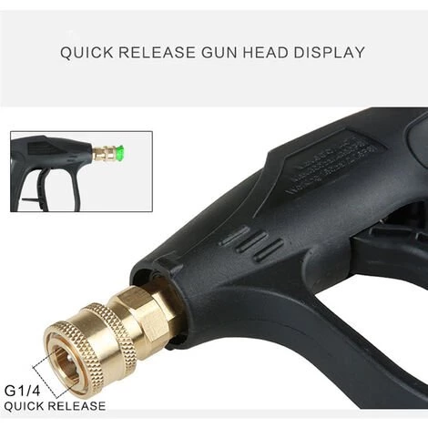 LIFCAUSAL Nettoyeur Haute Pression, Buse Réglable De Lavage De Voiture à Jet 1/4 '', Pulvérisateur De Bouteilles 1L Buse De Pompe Manuelle Pompe à Air Haute Pression Pour Extérieur Intérieur 5 LIFCAUSAL Nettoyeur Haute Pression, Buse Réglable De Lavage De Voiture à Jet 1/4 '', Pulvérisateur De Bouteilles 1L Buse De Pompe Manuelle Pompe à Air Haute Pression Pour Extérieur Intérieur – Image 3