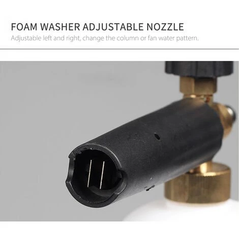 LIFCAUSAL Nettoyeur Haute Pression, Buse Réglable De Lavage De Voiture à Jet 1/4 '', Pulvérisateur De Bouteilles 1L Buse De Pompe Manuelle Pompe à Air Haute Pression Pour Extérieur Intérieur 7 LIFCAUSAL Nettoyeur Haute Pression, Buse Réglable De Lavage De Voiture à Jet 1/4 '', Pulvérisateur De Bouteilles 1L Buse De Pompe Manuelle Pompe à Air Haute Pression Pour Extérieur Intérieur – Image 5