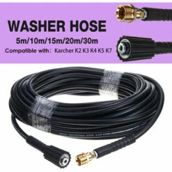 DECKON Tuyau De Nettoyeur Haute Pression Compatible Avec Karcher K2 / K3 / K4 / K5 / K6 / K7, 10M - 10M -Nettoyeur Haute Pression Soldes 63702012 3