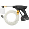 TANCYCO 25V Portable Haute Pression Laveuse Machine 15A 30Bar Sans Fil Laveuse Pistolet Avec Mousse Générateur Buse Pompe à Eau Auto Jardin Pulvérisateur -Nettoyeur Haute Pression Soldes 63705379 1