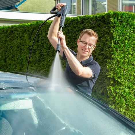 VONROC Nettoyeur à Haute Pression 2500W PRO V25-2 – 195 Bars – 468 L/h –Moteur à Induction –Tuyau De 8m, Enrouleur De Tuyau, Nettoyeur De Patio, Réservoir Pour Détergent Et Accessoires Inclus 5 VONROC Nettoyeur à Haute Pression 2500W PRO V25-2 – 195 Bars – 468 L/h –Moteur à Induction –Tuyau De 8m, Enrouleur De Tuyau, Nettoyeur De Patio, Réservoir Pour Détergent Et Accessoires Inclus – Image 3